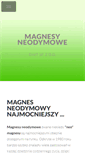 Mobile Screenshot of magnesy-neodymowe.pl